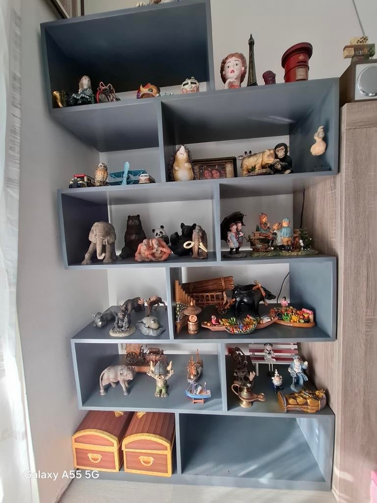 Stelling kast, Ophalen, Gebruikt