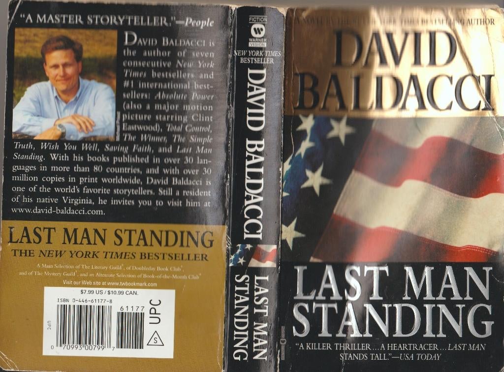 Last Man Standing - David Baldacci, Gelezen, David Baldacci, Ophalen of Verzenden, Amerika