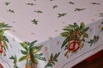 Groot retro vintage tafelkleed voor Kerstmis / kerstkleed, Ophalen of Verzenden, Zo goed als nieuw, Overige kleuren, Tafelkleed of Tafelzeil