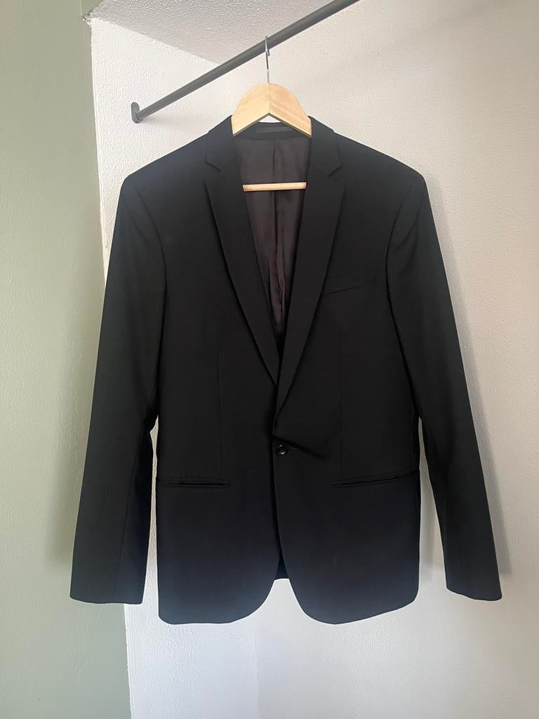 Colbertje Filippa K maat 48 zwart, Kleding | Heren, Kostuums en Colberts, Ophalen of Verzenden, Zo goed als nieuw, Maat 48/50 (M)
