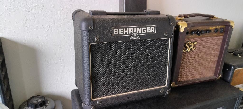 Behringer AC108 Hybride buizen oefen gitaarversterker, Ophalen, Gebruikt, Gitaar, Minder dan 50 watt