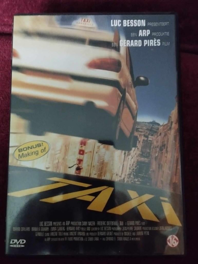 Taxi 1-2 dvds, Vanaf 16 jaar, Ophalen, Zo goed als nieuw, Actiekomedie