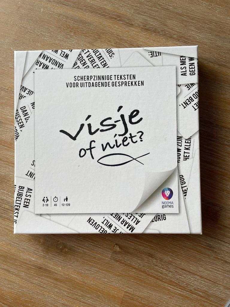 Spel Vis-je of niet? Neema Games, Ophalen of Verzenden, Nieuw