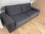 Kivik 3-zits bank antraciet, Ophalen, Gebruikt, Driepersoons, 75 tot 100 cm