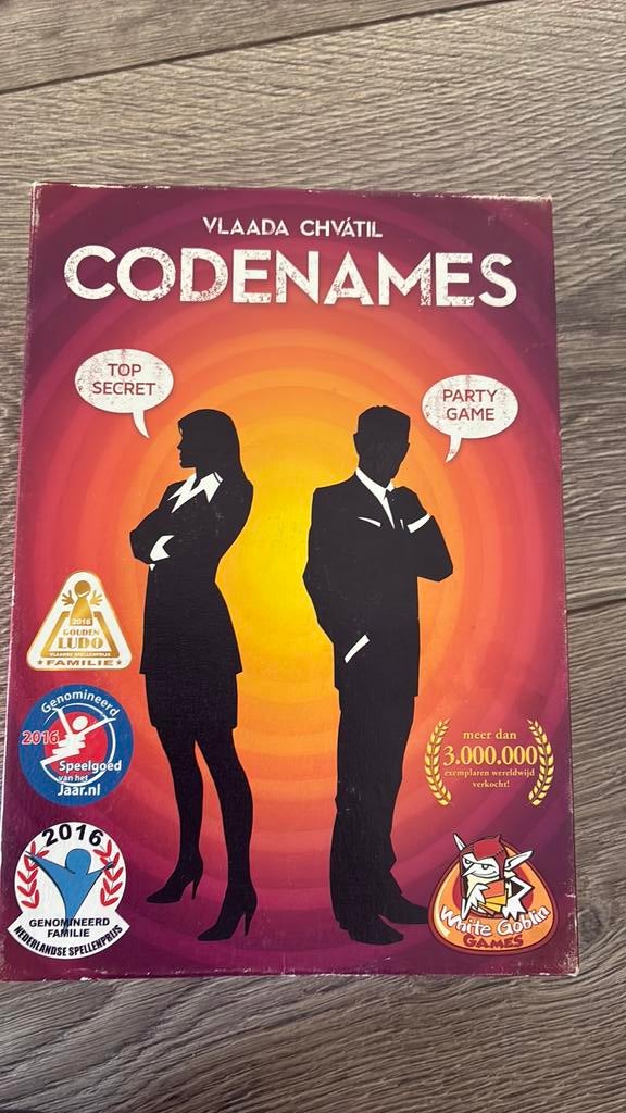 Codenames, Hobby en Vrije tijd, Ophalen of Verzenden, Gebruikt