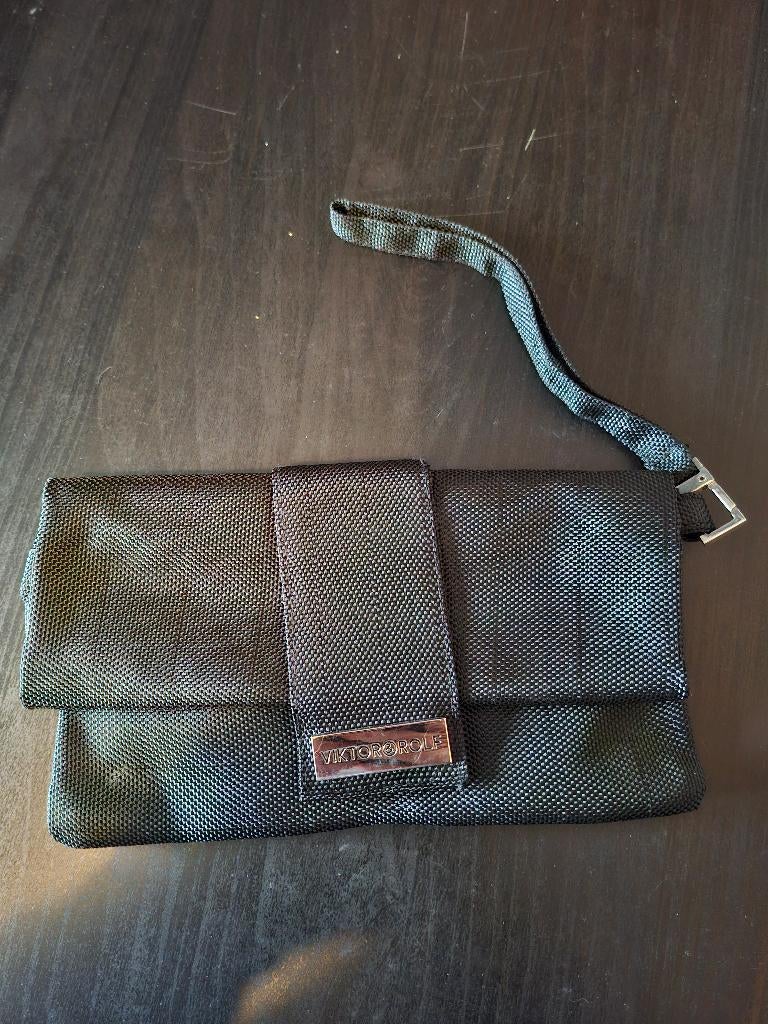 Viktor & Rolf polstasje zwart nylon, Anneonline, Steenbergen, Shop@wesell4u.nl, Zwart