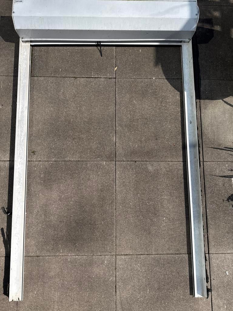 3x Rolluiken (Handbediening) - 100x150 cm, Doe-het-zelf en Verbouw, Rolluiken, Ophalen, Gebruikt, 100 tot 150 cm, Wit