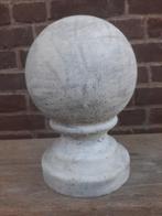 Betonnen paalkop bol paalornament finial tuinbeeld beton, Tuin en Terras, Ophalen of Verzenden