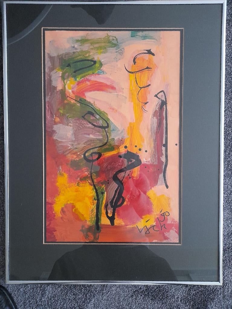 Te koop 2 Schilderijen van Jack v Mildert., Antiek en Kunst, Kunst | Schilderijen | Klassiek, Ophalen of Verzenden