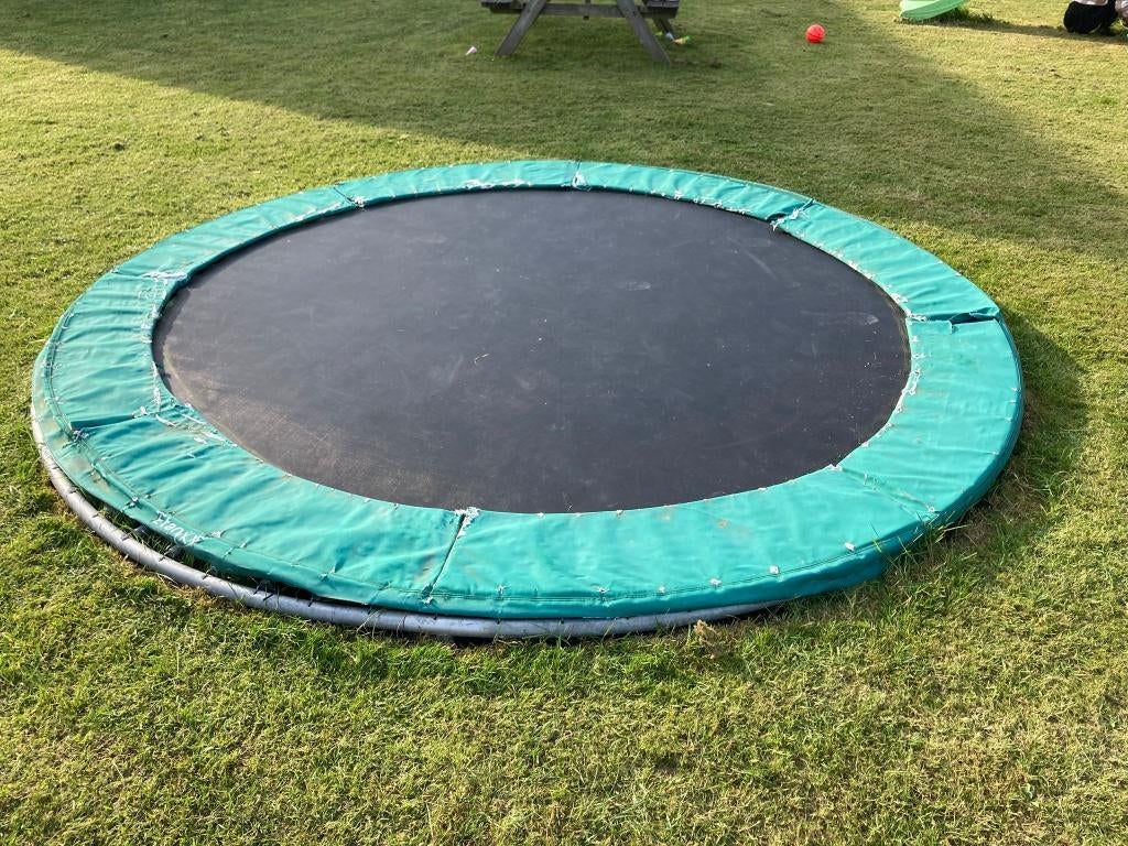Etan trampoline 330cm, Ophalen, Gebruikt