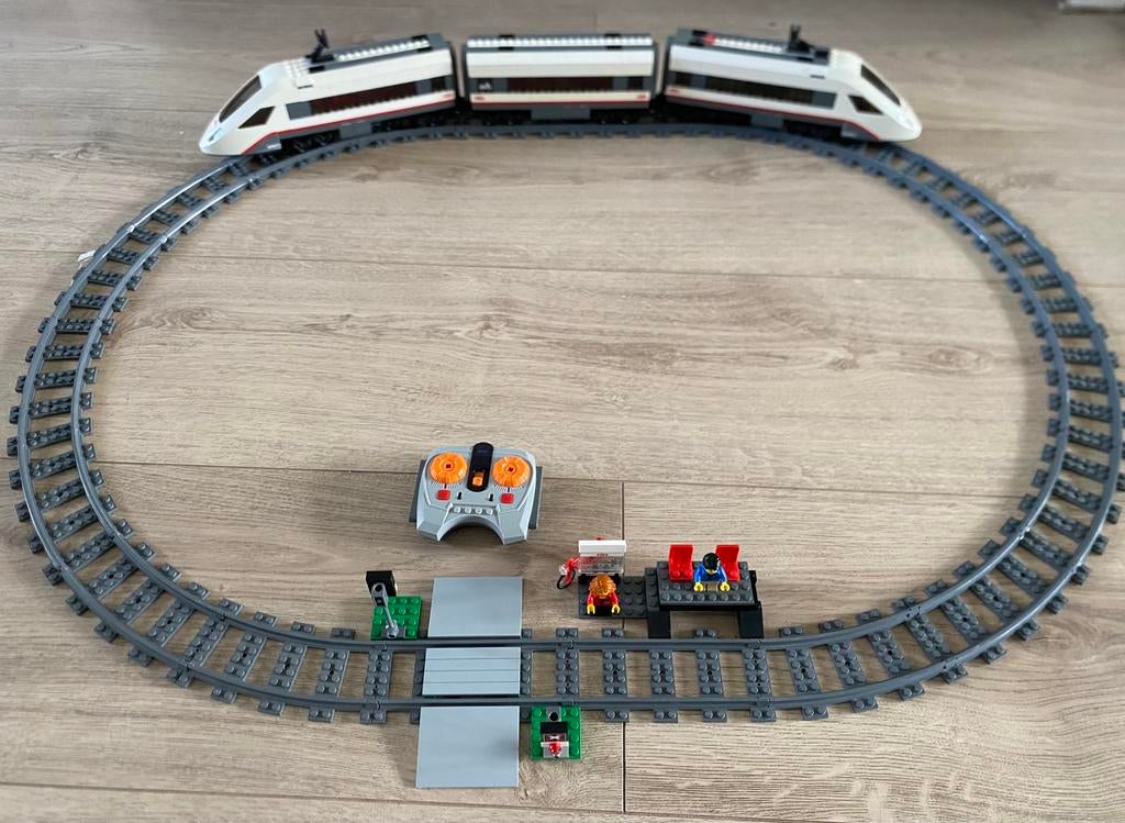 Lego City Trein 60051, Ophalen of Verzenden, Zo goed als nieuw, Complete set, Lego
