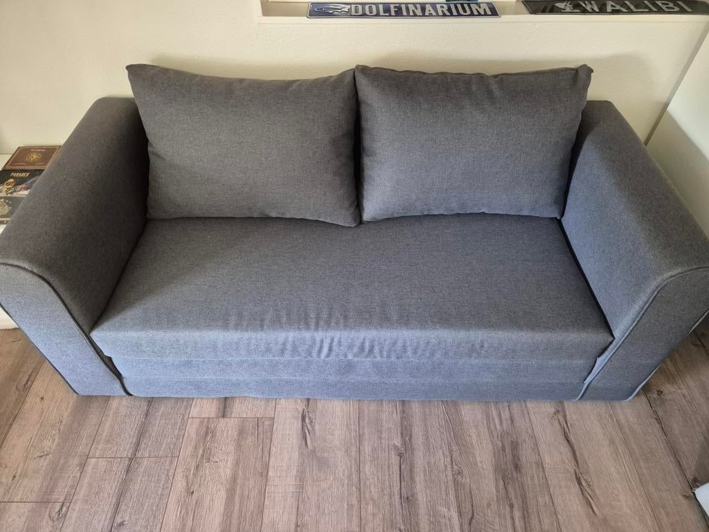 Slaapbank JYSK (Skillebekk) | Zo goed als nieuw, Ophalen, Zo goed als nieuw, Tweepersoons, Grijs