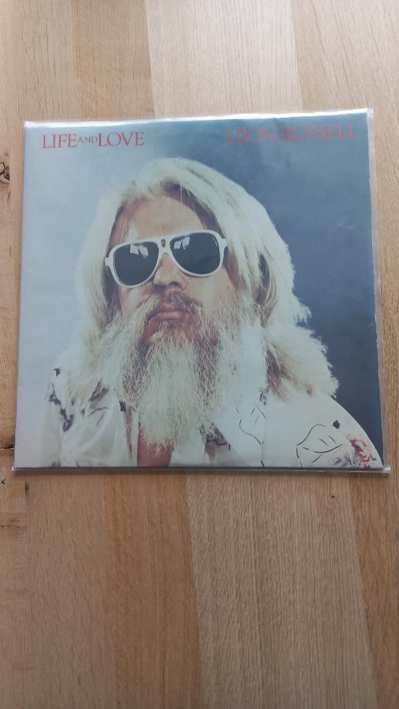 leon russell         life and love, Cd's en Dvd's, Ophalen of Verzenden, Inclusief binnenhoes, 12 inch, 1970 - 1979