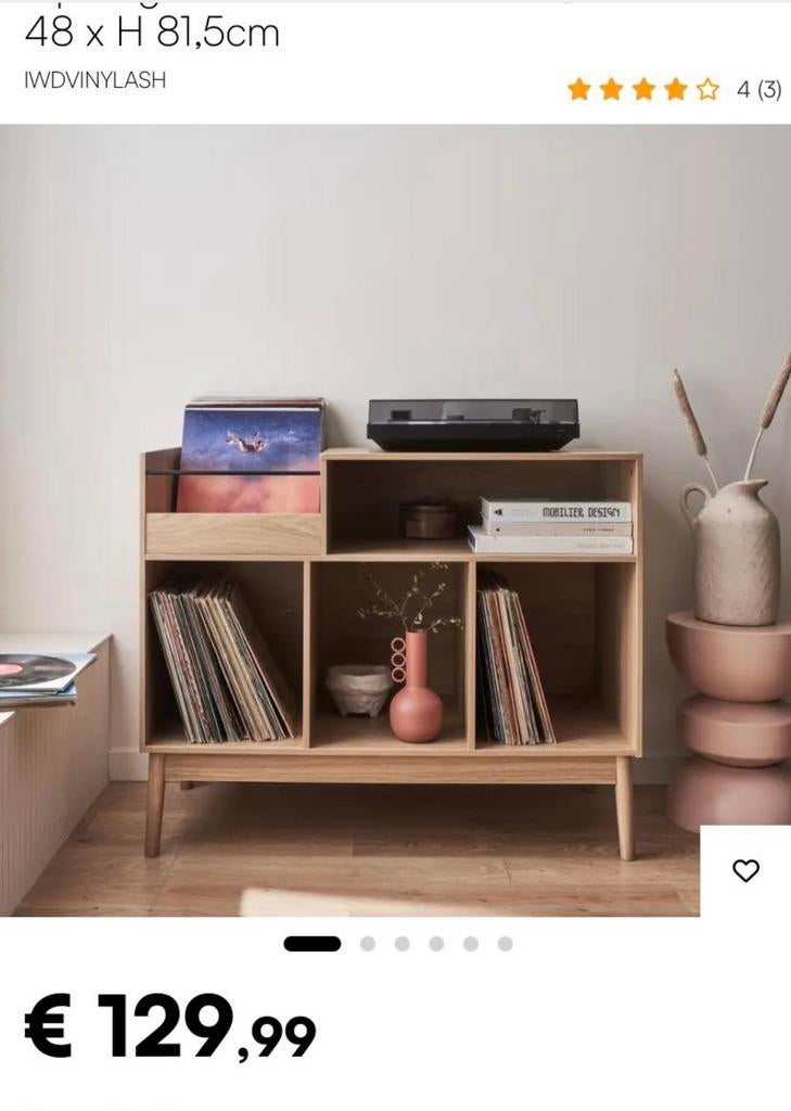 Sweeek vinyl kast nieuw in doos, Huis en Inrichting, Kasten | Overige, Ophalen of Verzenden, Nieuw