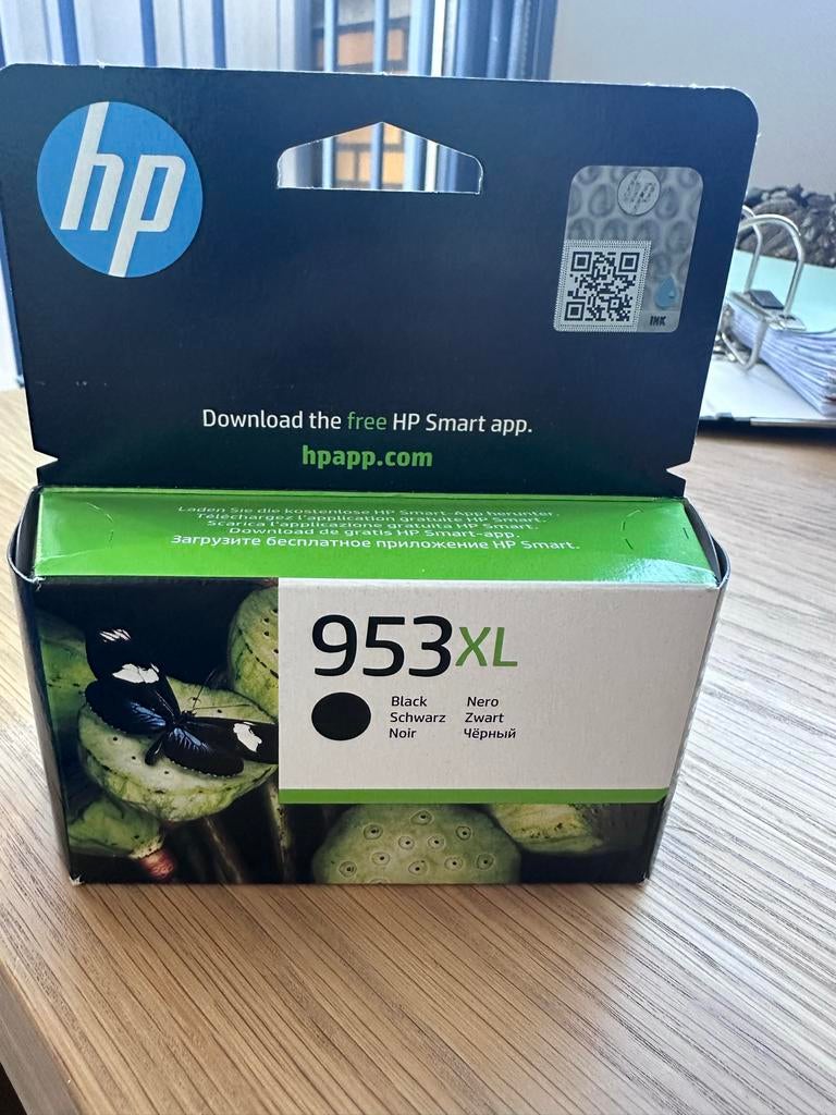 HP inktpatroon 953 XL zwart, Computers en Software, Printerbenodigdheden, Ophalen of Verzenden, Nieuw, Cartridge