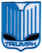 Triumph auto stoffen opstrijk patch embleem, Ophalen of Verzenden, Nieuw, Auto's
