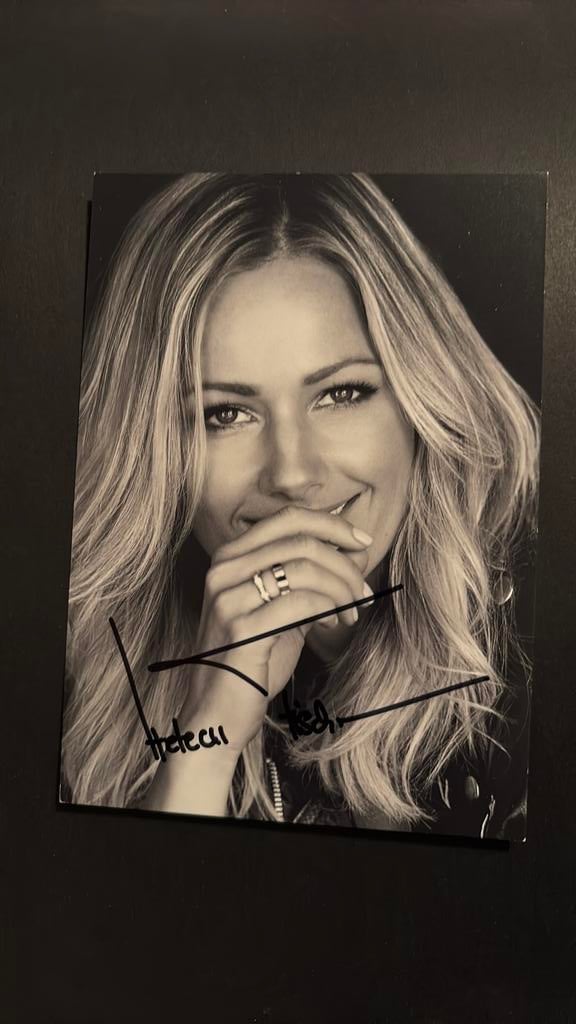 Helene Fischer fraaie kaart prima staat ECHTE handtekening, Verzamelen, Verzenden, 1980 tot heden, Ongelopen, Sterren en Beroemdheden