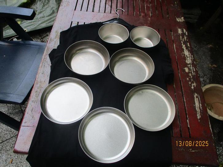 Titanium Borden en Schaaltjes. Nieuw, Ongebruikt, Caravans en Kamperen, Kampeeraccessoires, Nieuw, Ophalen of Verzenden