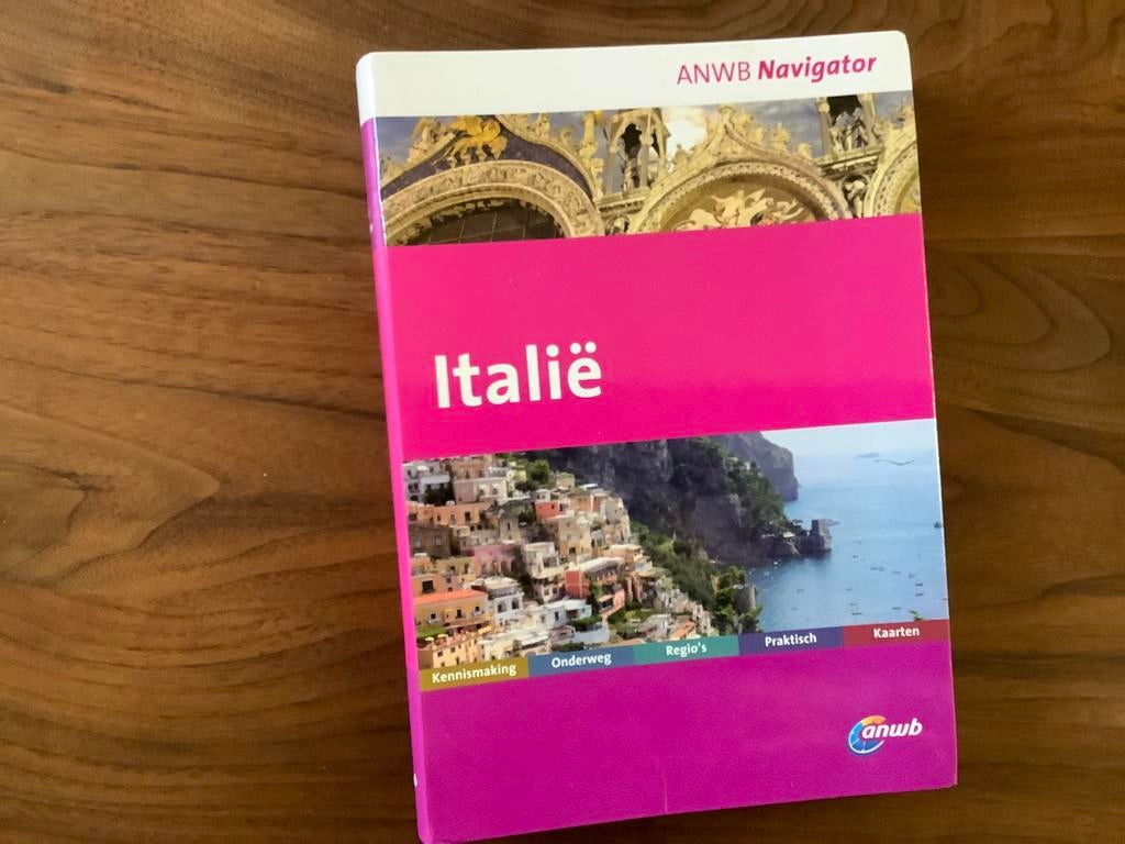 Italie ANWB NAVIGATOR reisgids 494pg oa Toscane Sicilie, Boeken, Reisgidsen, Ophalen of Verzenden