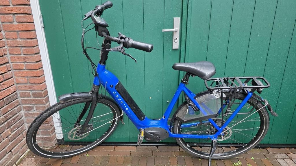 Gazelle Grenoble C5 HMB, Bosch middenmotor, riemaandrijving, Ophalen, Zo goed als nieuw, 51 tot 55 cm, 50 km per accu of meer