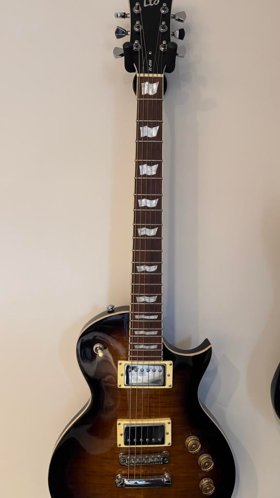 ESP LTD EC-256 sunburst brown, Muziek en Instrumenten, Ophalen, Gebruikt, Solid body, Overige merken