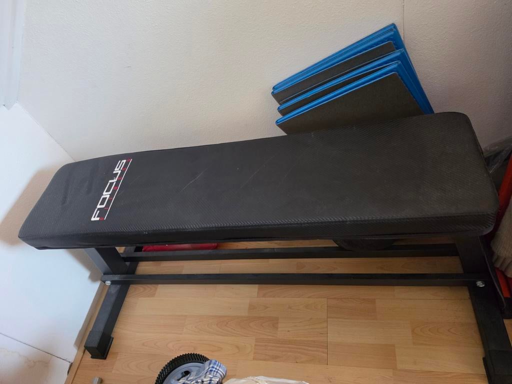 Halterbank, Ophalen, Zo goed als nieuw, Fitnessbank