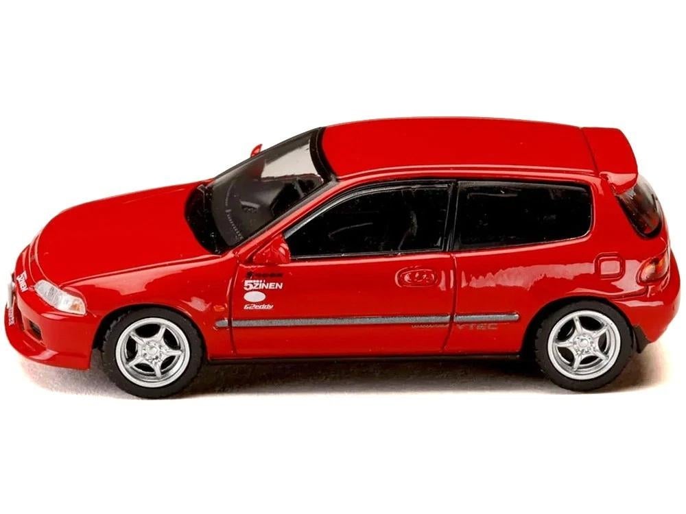 Hond Civic EG6 rood 1:64 Hobby Japan HJ003, Verzenden, Nieuw, Auto