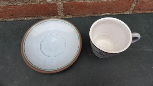 kop en schotel handwerk uit haalderen, Ophalen of Verzenden, 'T Olde Gre-j, Info@toldegrej.nl, Endepoelstraat 20f Didam