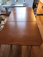 Scandinavisch design uitschuifbare eettafel, Huis en Inrichting, Tafels | Eettafels, Gebruikt, 200 cm of meer, Rechthoekig, 50 tot 100 cm