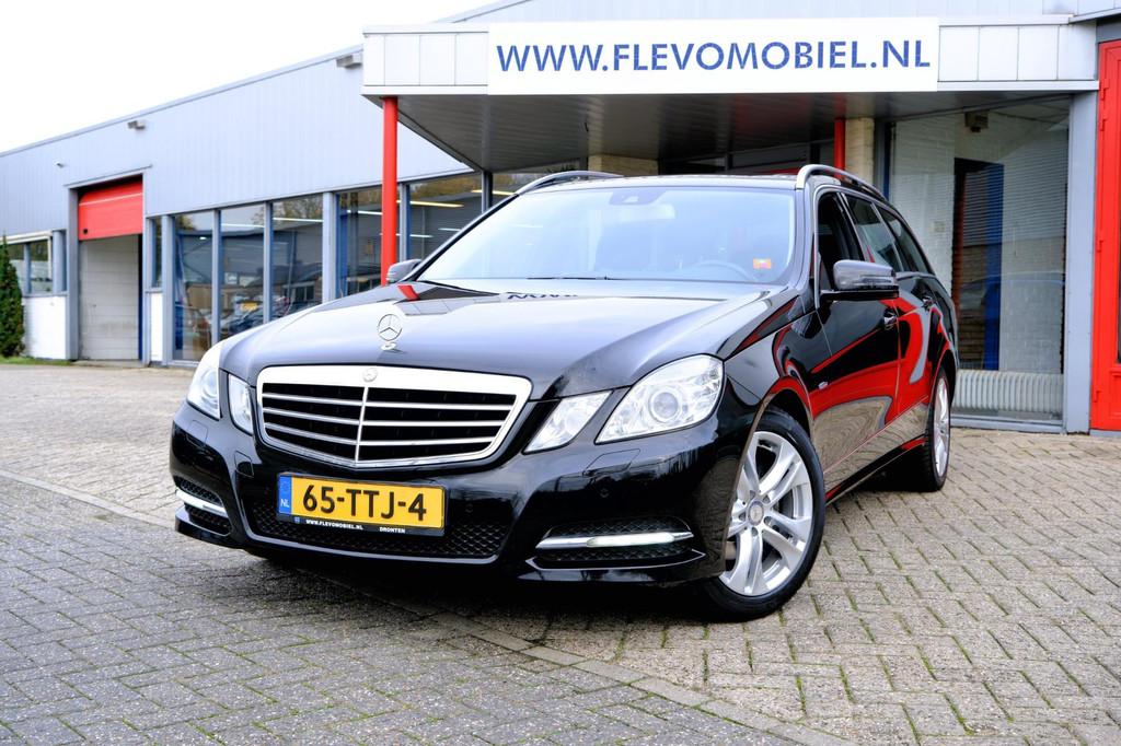Mercedes-Benz E-klasse Estate 200 CGI 184pk Avantgarde Aut., Auto's, Mercedes-Benz, Automaat, Euro 5, Achterwielaandrijving, Gebruikt