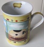 beker met boerderij dieren - koe - varken - haan - schaap, Huis en Inrichting, Keuken | Servies, Overige typen, Ophalen of Verzenden