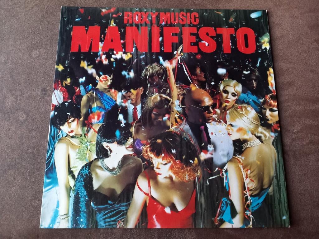 Roxy Music - Manifesto LP (Vinyl), Ophalen of Verzenden, Gebruikt, 12 inch, Poprock