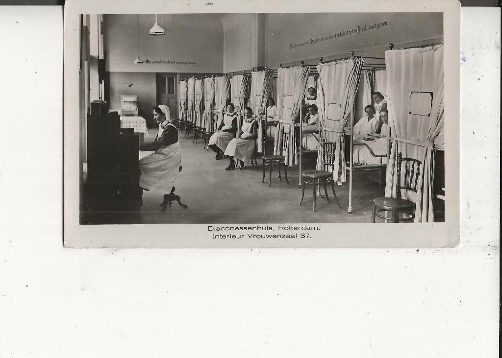 Rotterdam Diaconessen Ziekenhuis, Ophalen of Verzenden, 1940 tot 1960, Ongelopen, Zuid-Holland