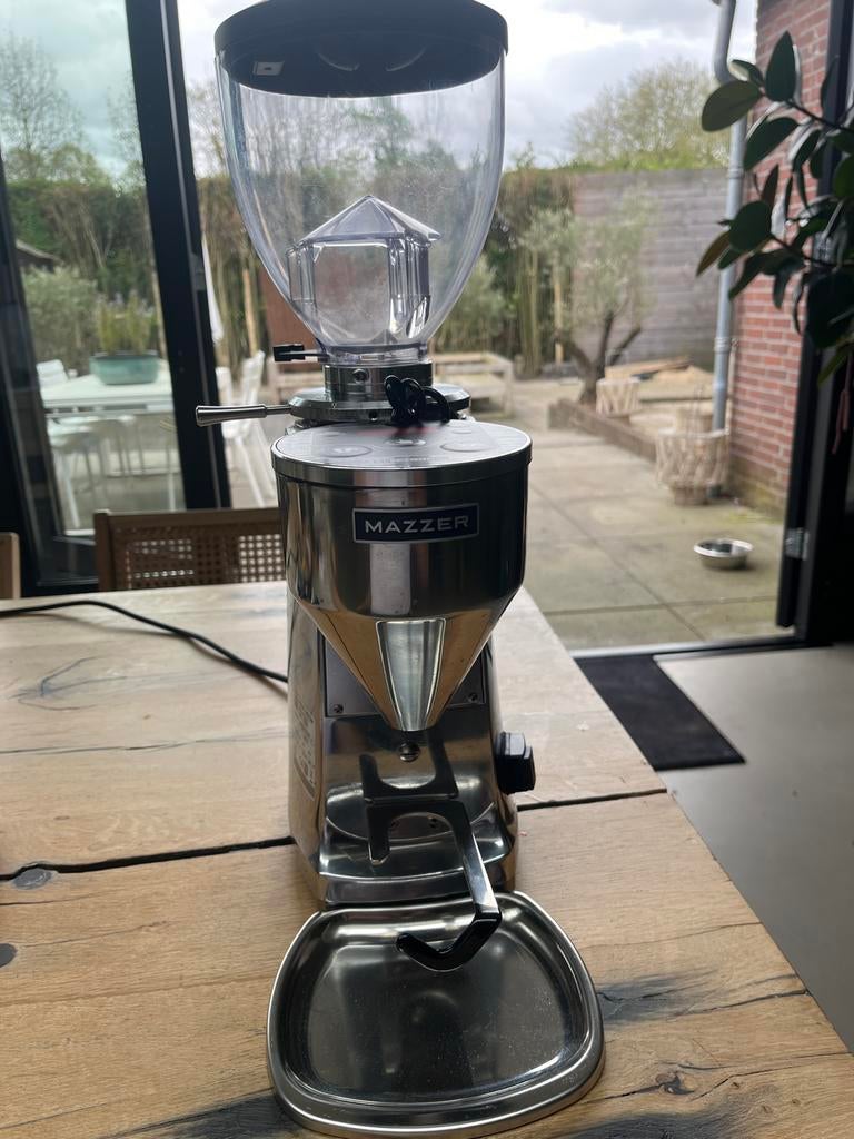Mazzer Mini Electronic A Koffiemolen - Perfecte maling, Ophalen, Gebruikt, Overige modellen, Koffiebonen