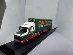 Oxford Diecast Eddie Stobart Scania T Cab Curtainside - 1:76, Ophalen of Verzenden, Nieuw, Bus of Vrachtwagen