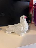 Wit porseleinen duiven beeldje - Vredessymbool, Ophalen of Verzenden, Zo goed als nieuw, Dier