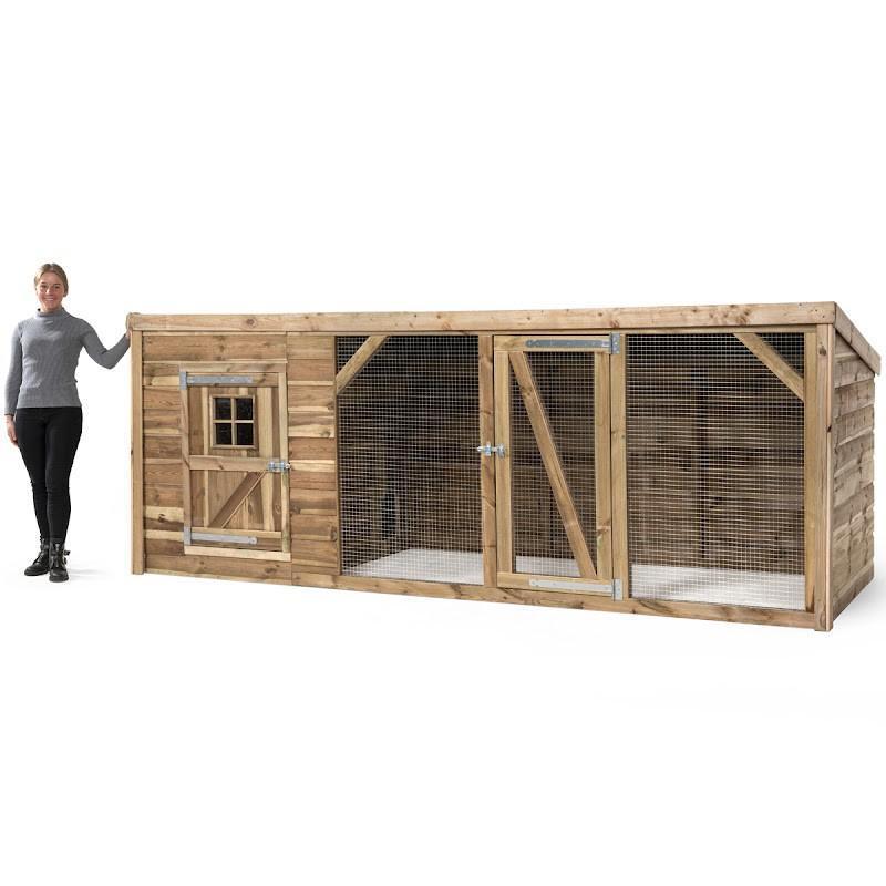 Konijnenhok Britt XL, Dieren en Toebehoren, Knaagdieren en Konijnen | Hokken en Kooien, 110 cm of meer, Nieuw, Ophalen of Verzenden