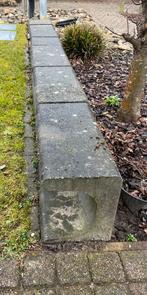 20 U-vormige betonnen tuinelementen, Tuin en Terras, Ophalen, Gebruikt, 25 tot 50 cm, 25 cm of meer