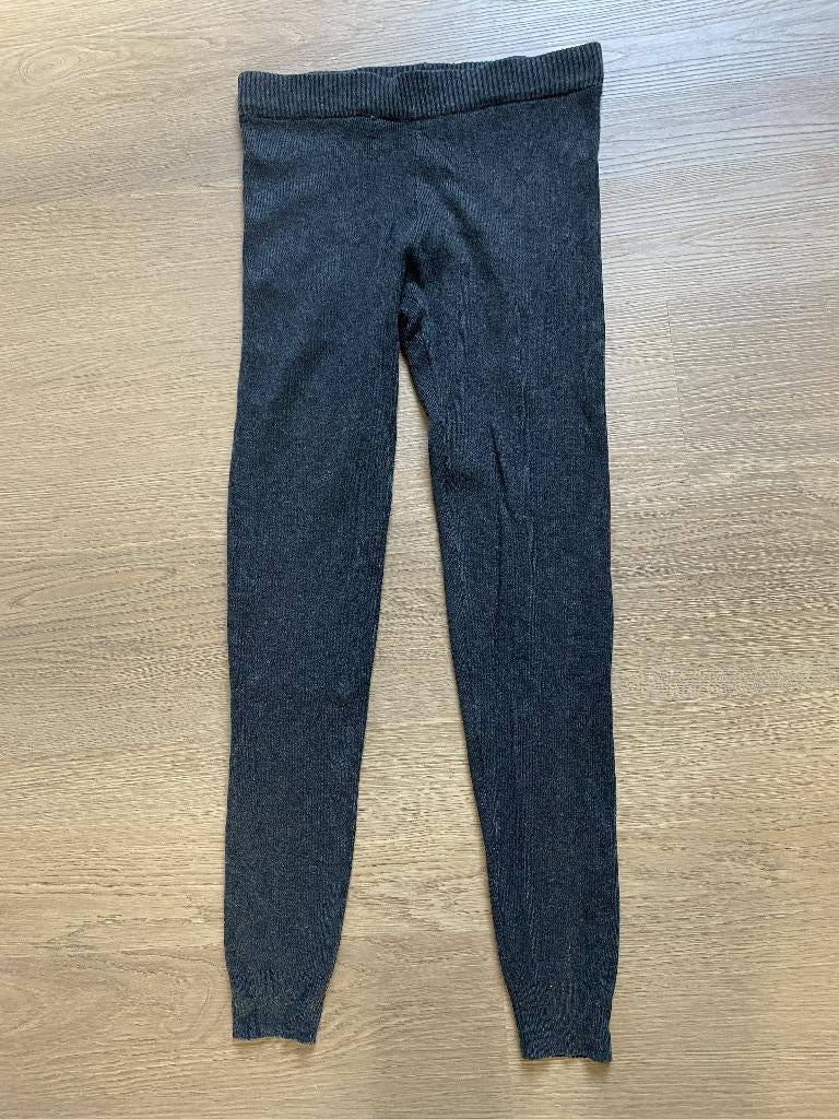 Gebreide legging grijs mt 158, Ophalen of Verzenden, Nieuw, Jongen of Meisje, Broek