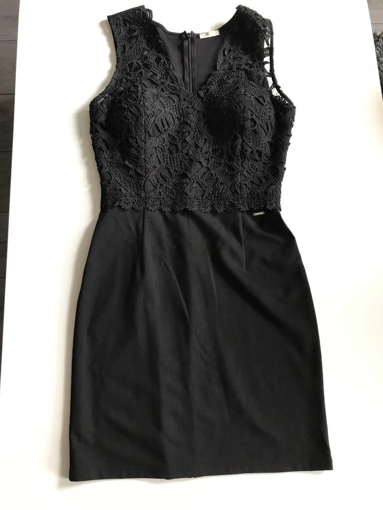 Jurk zwart Fracomina maat 38, Maat 38/40 (M), Fracomina, Zwart, Ophalen of Verzenden