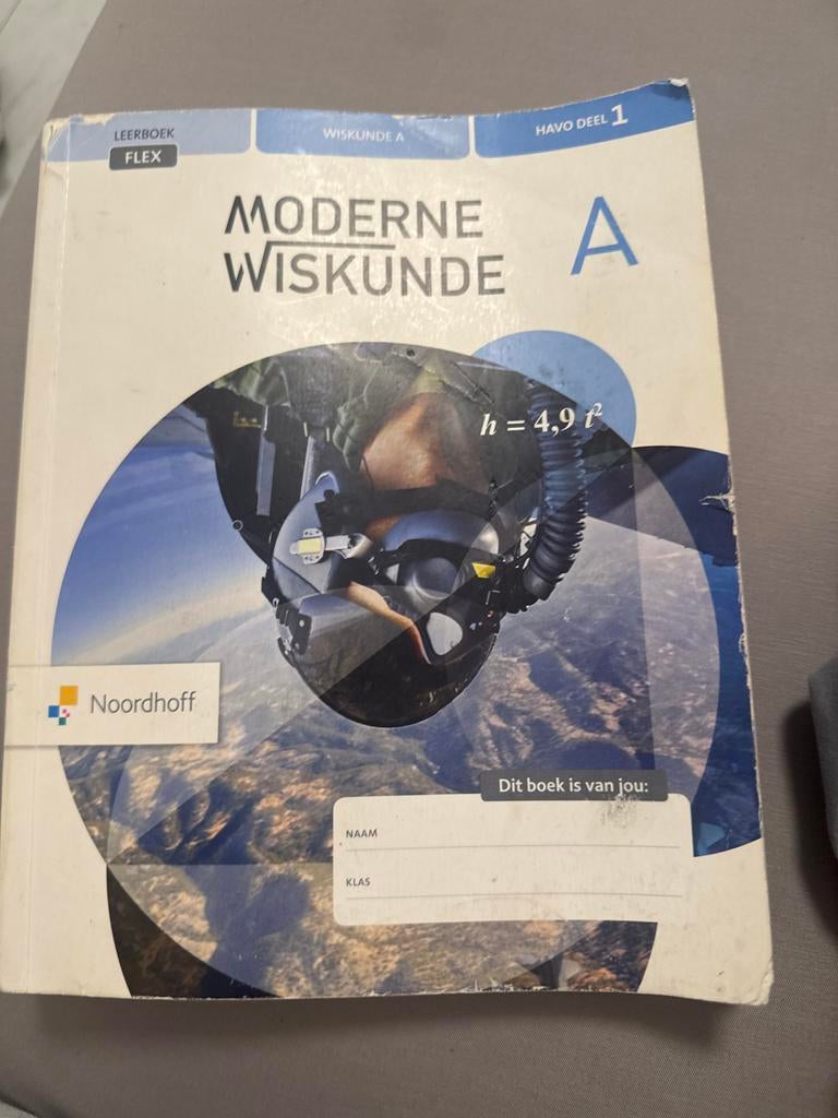 Moderne Wiskunde A HAVO Deel 1, Ophalen of Verzenden, Zo goed als nieuw, HAVO, Wiskunde A