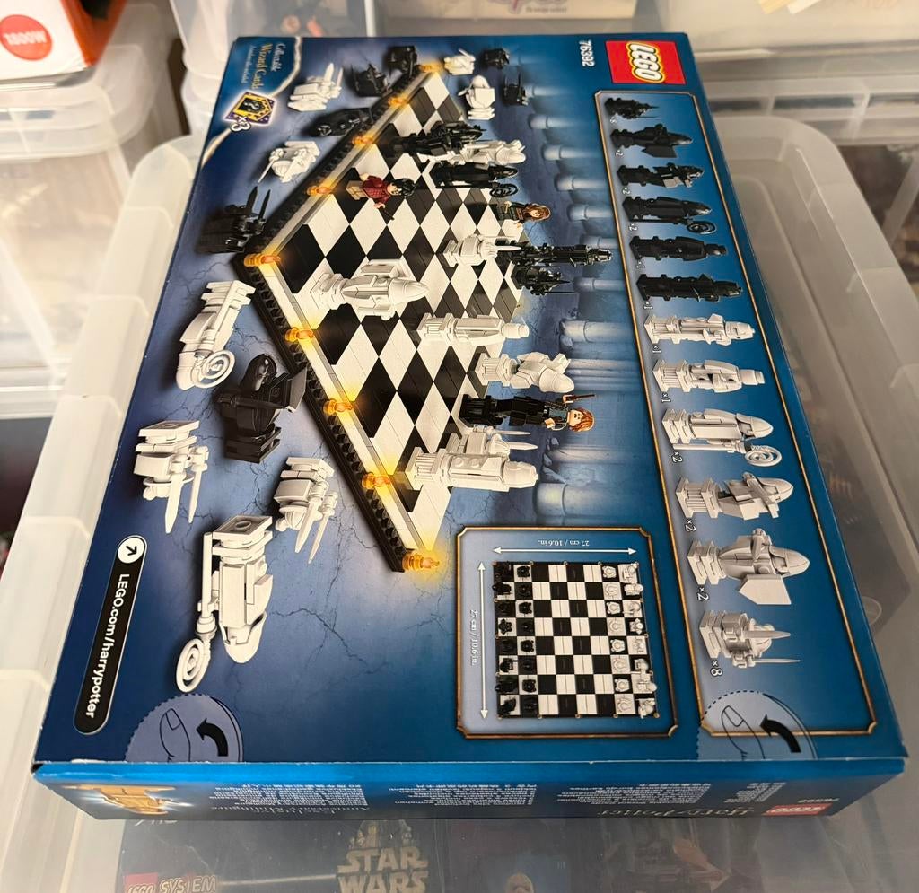 Lego Harry Potter 76392 Hogwarts Wizards’s Chess Sealed, Kinderen en Baby's, Speelgoed | Duplo en Lego, Lego, Ophalen of Verzenden