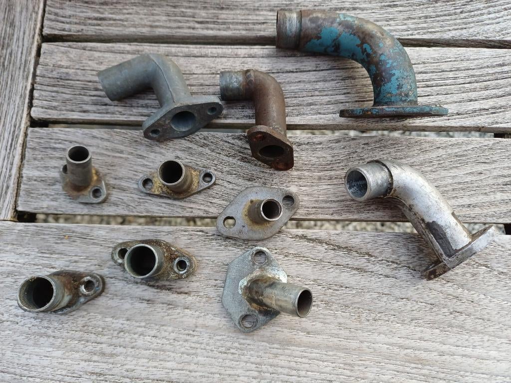 Partij spruitstuken gebruikt, Fietsen en Brommers, Brommeronderdelen | Oldtimers, Ophalen of Verzenden, Gebruikt, Overige typen