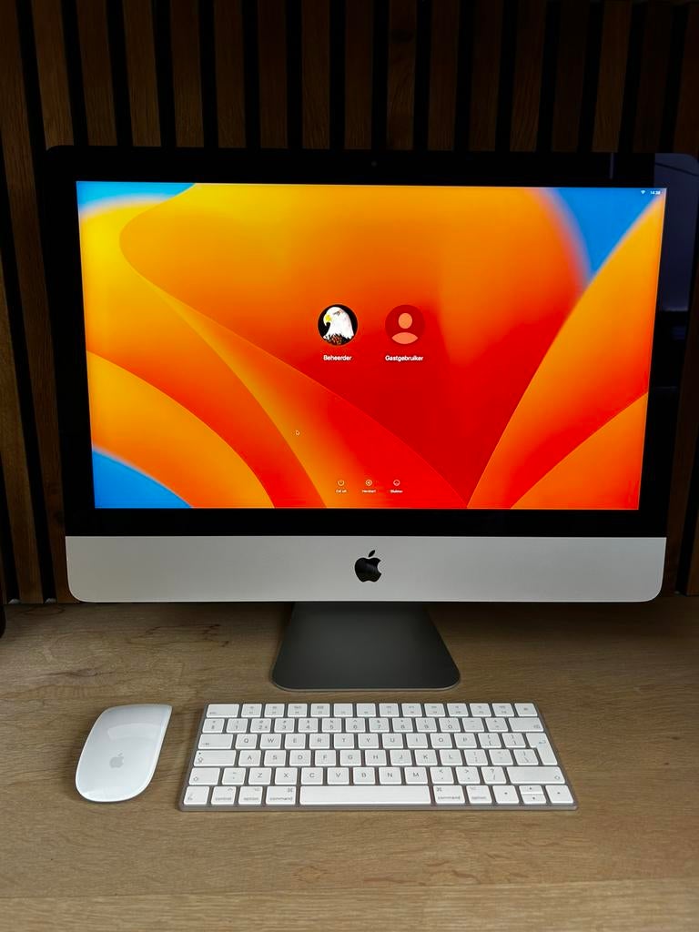 Apple Imac 21,5 inch, Ophalen, 21,5", IMac, Zo goed als nieuw