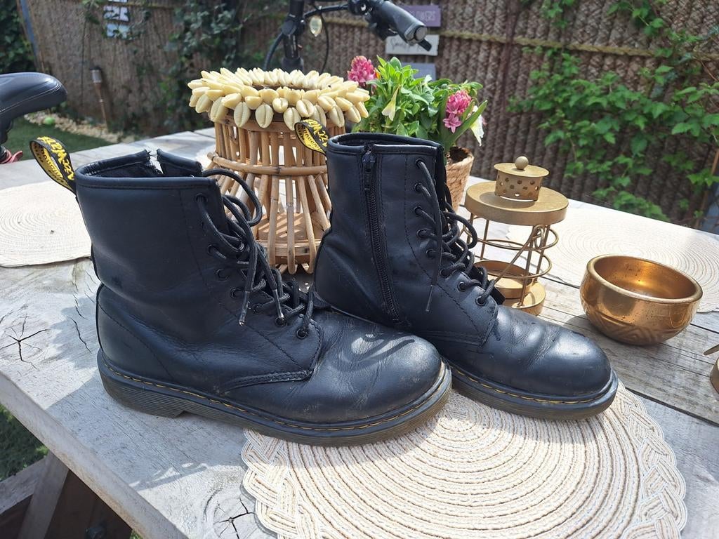 Dokter martens 38 met rits zwart, Kleding | Dames, Schoenen, Ophalen of Verzenden