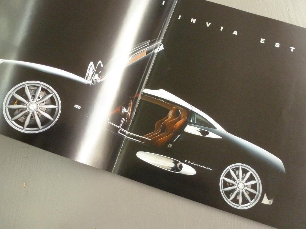 Spyker folder brochure zeer exclusief kunst !, Ophalen of Verzenden, Zo goed als nieuw, Overige merken