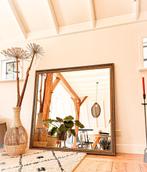 Prachtige oude passpiegel / spiegel, Antiek en Kunst, Antiek | Spiegels, Ophalen, Rechthoekig