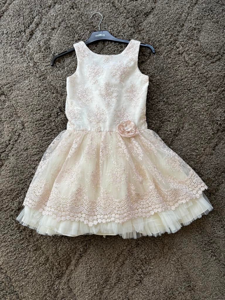 Communie/bruidsmeisjesjurk, Monny, maat 146, Kinderen en Baby's, Kinderkleding | Maat 146, Ophalen of Verzenden, Zo goed als nieuw