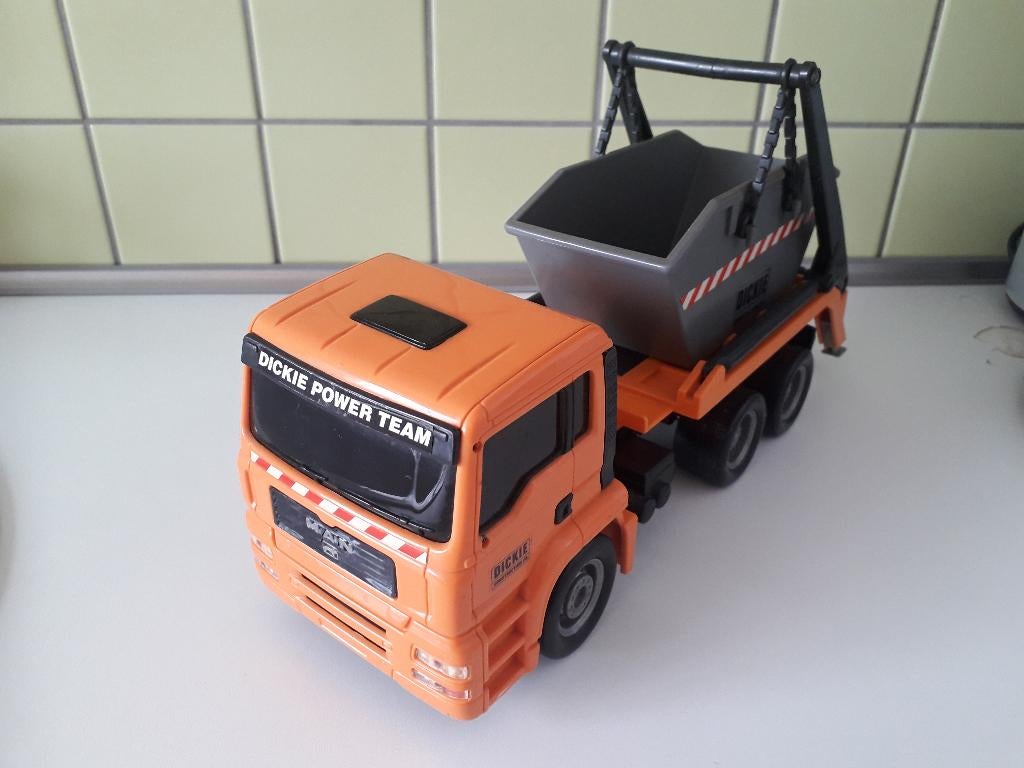 dickie      vrachtwagen    man    dickie toys, Ophalen of Verzenden, Gebruikt