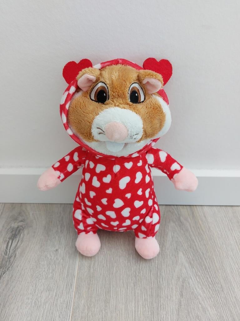 Knuffel hamster AH Albert Heijn valentijn liefde hartje L286, Ophalen of Verzenden, Zo goed als nieuw